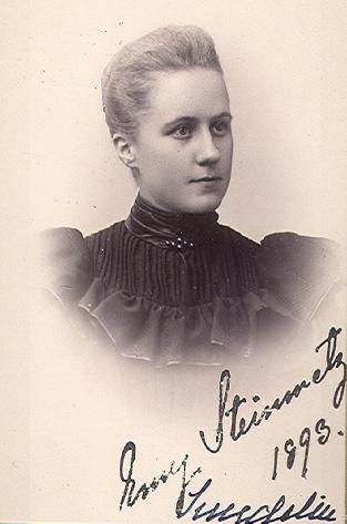  Emy  Steinmetz 1869-1903
